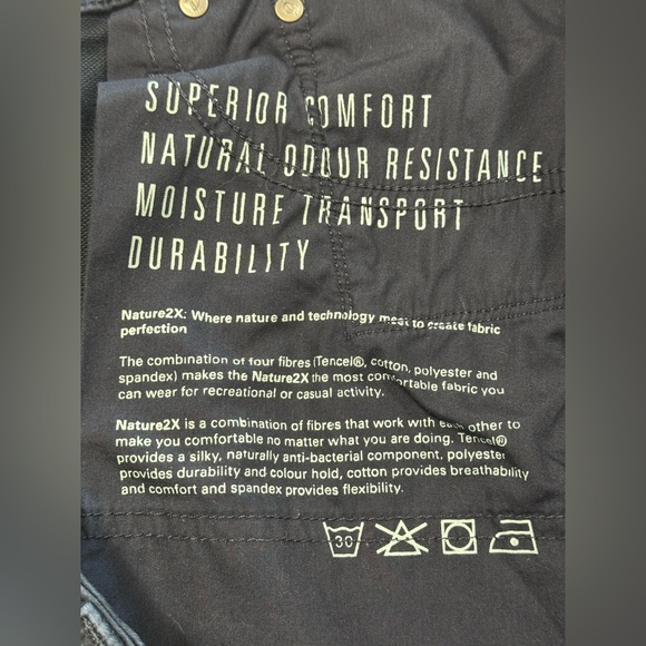 DU/ER No Sweat Pants Blue Mens Size 40x32 (40X30 Actual) Straight Fit MFNT1003 - Picture 4 of 12